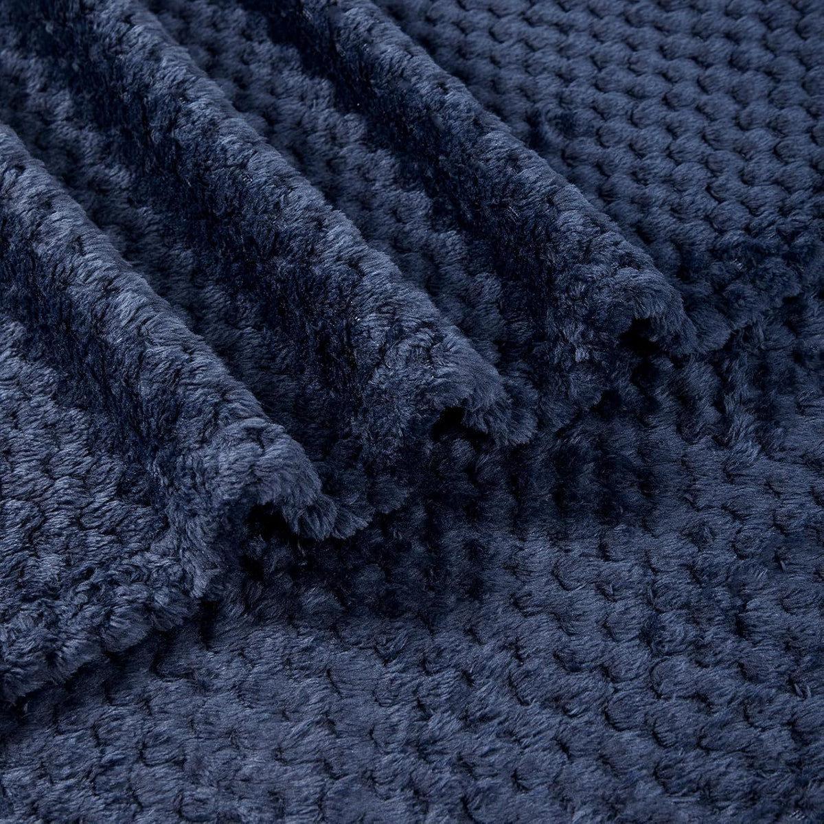 CAI TENG Small Dog Blanket 3 Pack Cat Blankets Pets 21x30 in Navy