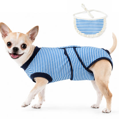 Surgery Recovery Suit for Female Male Dog, Soft Onesie After Spay Neuter,XS