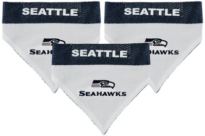 Pets First NFL DOG BANDANA - PHILADELPHIA EAGLES REVERSIBLE PET BANDANA. 2 Sided Sports Bandana with a PREMIUM Embroidery TEAM LOGO, Small/Medium. - 2 Sizes & 32 NFL Teams available, PHL-3217-S-M
