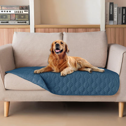 gogobunny Waterproof Pet Blanket for Bed, Washable Couch Cover for Dog Cat