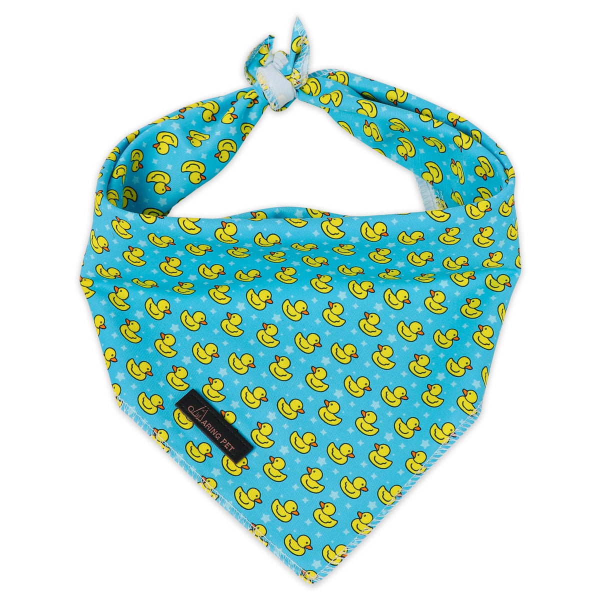 ARING PET Summer Dog Bandana-Cute Blue Dog Bandanas, Comfortable Pet Scarf Dogs Triangle Bibs for Small to Large Boy Girl Dogs and Cats