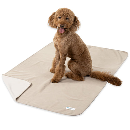 PetAmi Waterproof Dog Blanket, Leakproof Pee Proof Cat Blanket, 40x60 Paw