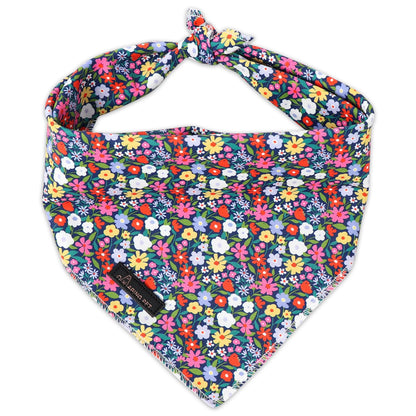 ARING PET Summer Dog Bandana-Cute Blue Dog Bandanas, Comfortable Pet Scarf Dogs Triangle Bibs for Small to Large Boy Girl Dogs and Cats