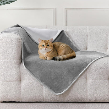 Waterproof Blanket Bed Cover 60"x80" for Adults or Pets, Dusty Pink