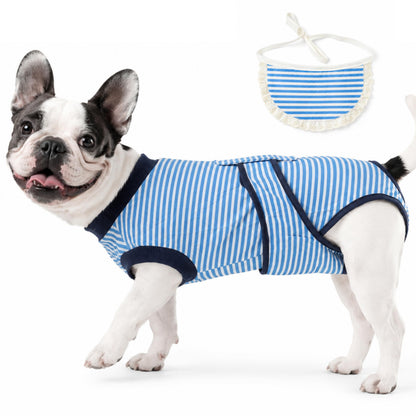 Surgery Recovery Suit for Female Male Dog, Soft Onesie After Spay Neuter,XS