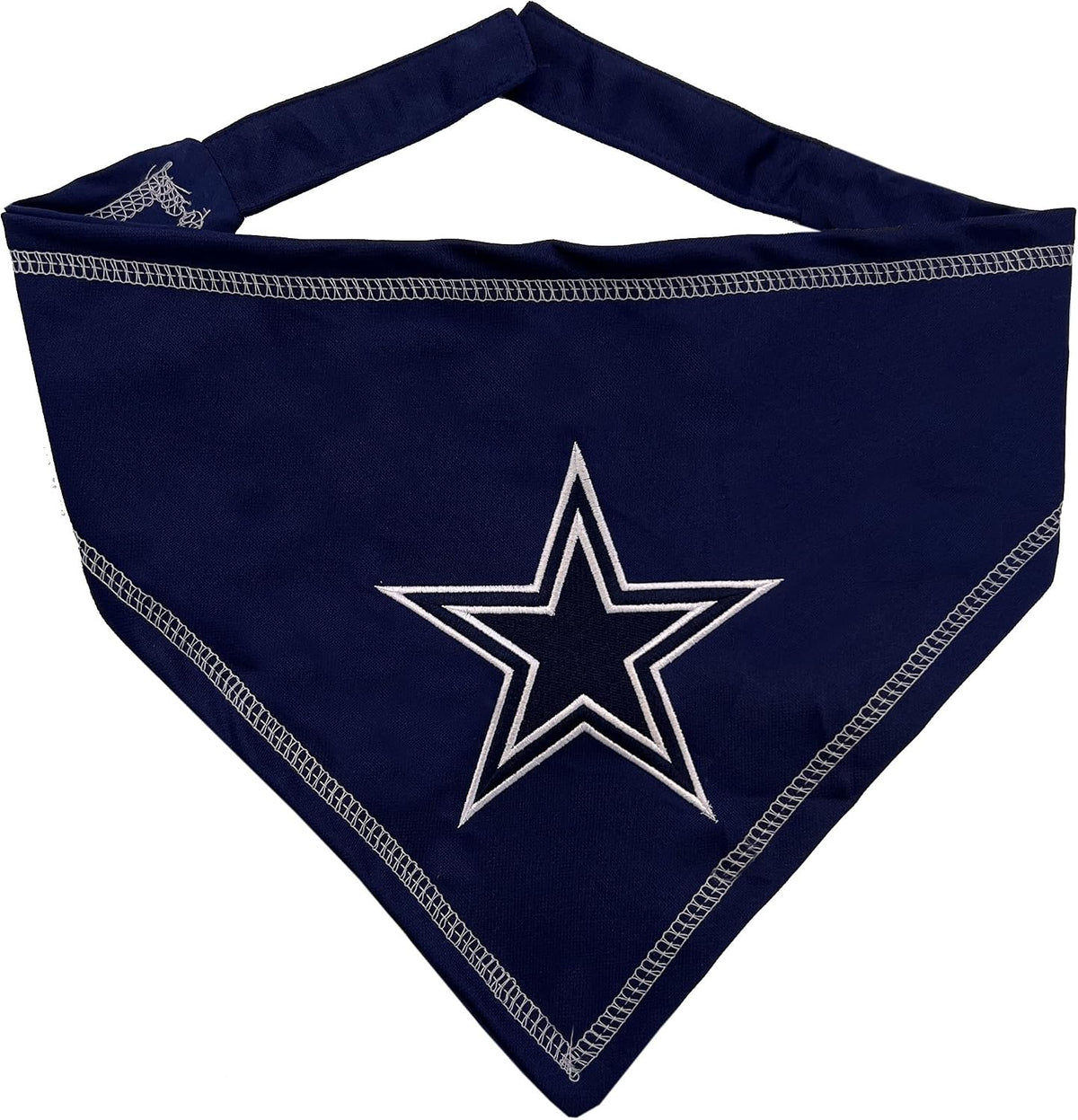 Pets First NFL Dallas Cowboys TIE Bandana, Large/X-Large. Dog Bandana Scarf Bib for Pet Cat Dog. The Ultimate Game-Day, Party Bandana (DAL-3550-L-XL)