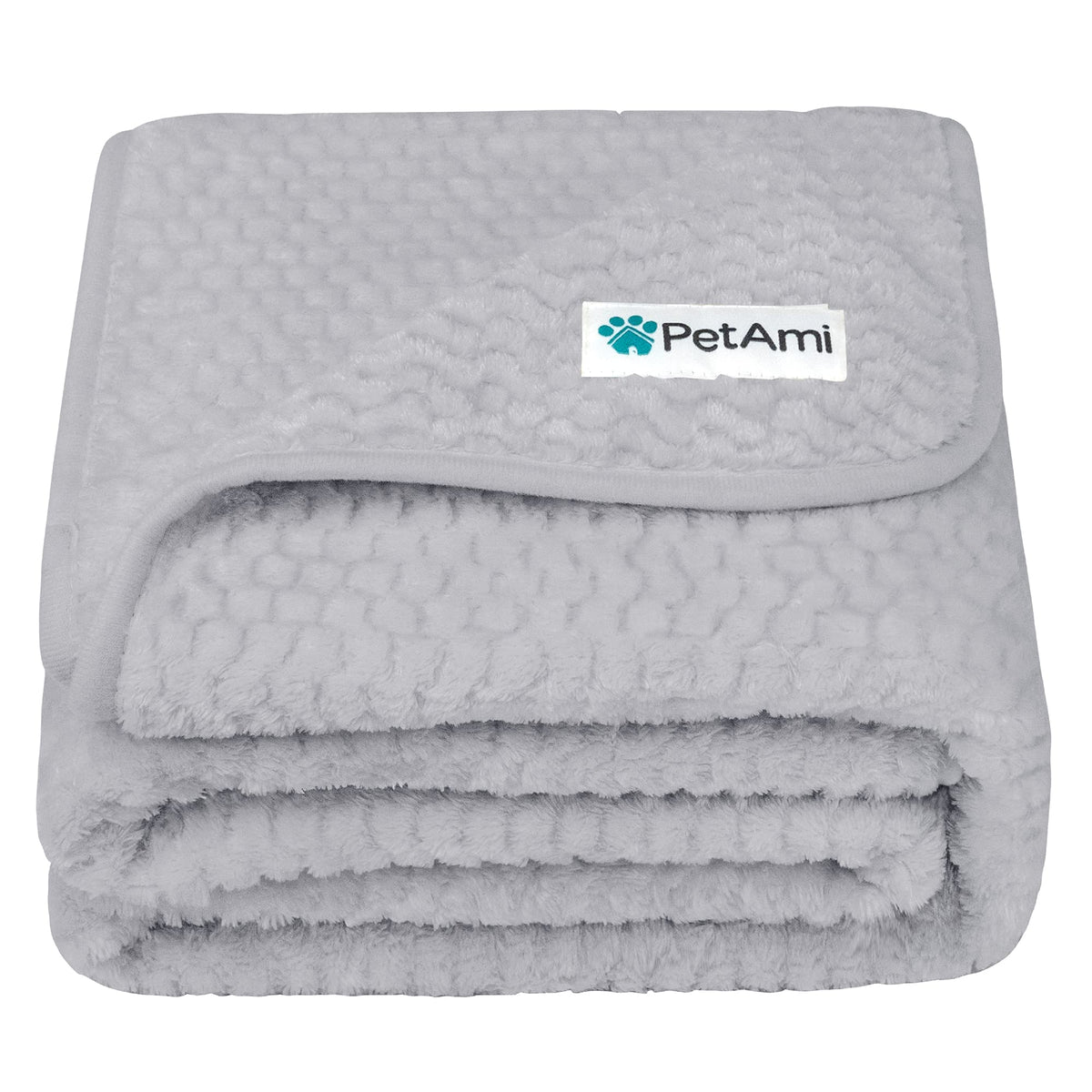 PetAmi Waterproof Dog Blanket, Leakproof Pet Throw, Twin 60x80 Taupe Beige