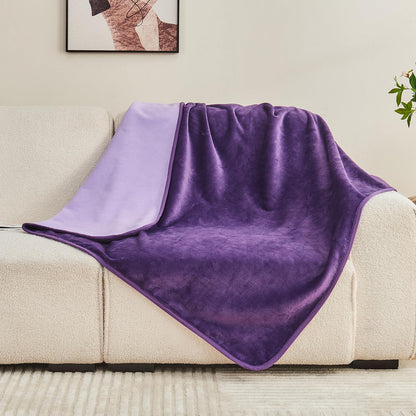 Waterproof Blanket Bed Cover 60"x80" for Adults or Pets, Dusty Pink