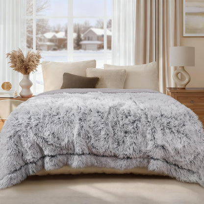 Luciphia Calming Waterproof Dog Blanket, Reversible Faux Fur Pet Blanket