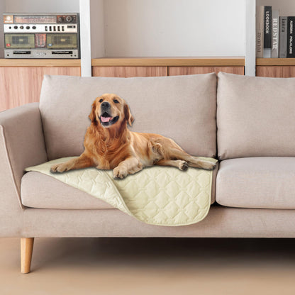 gogobunny Waterproof Pet Blanket for Bed, Washable Couch Cover for Dog Cat