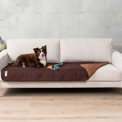 PetAmi Waterproof Couch Cover for Dog Non-Slip Bed Sofa Blanket, 52x82 Gray