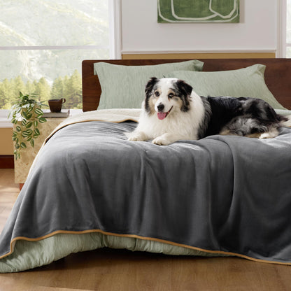 Bedsure Waterproof Dog Blankets for Small Dogs Soft Cat Blanket Warm,25X35