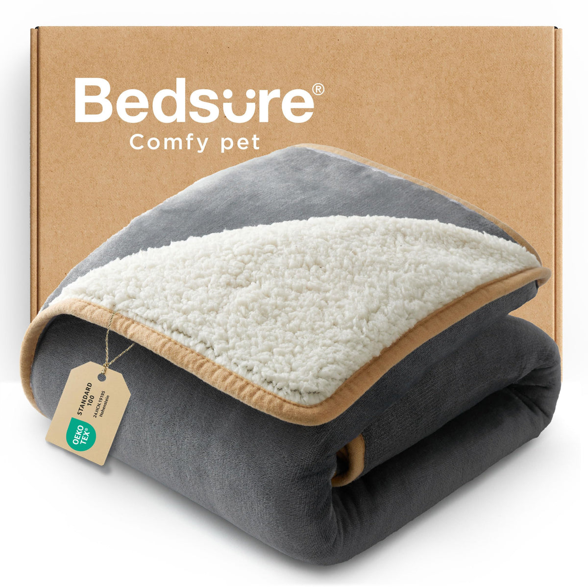 Bedsure Waterproof Dog Blankets for Small Dogs Soft Cat Blanket Warm,25X35