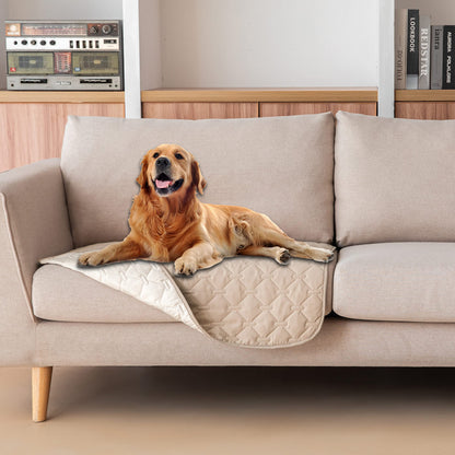 gogobunny Waterproof Pet Blanket for Bed, Washable Couch Cover for Dog Cat