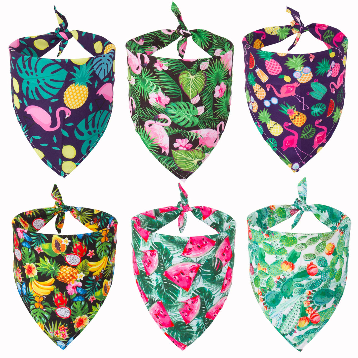 ADOGGYGO 4 Pack Dog Bandana Christmas Pet Scarf Triangle Bibs Kerchief Set Pet Christmas Costume Accessories Decoration for Large and X-Large Dogs (X-Large)