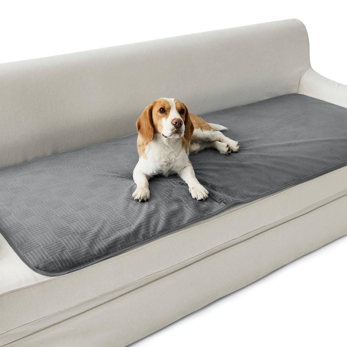 Bedsure Waterproof Couch Cover for Sofa and Dogs Quick Drying, 52x82IN