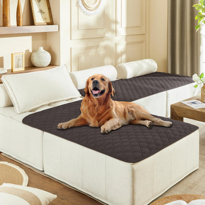 gogobunny Waterproof Pet Blanket for Bed, Washable Couch Cover for Dog Cat