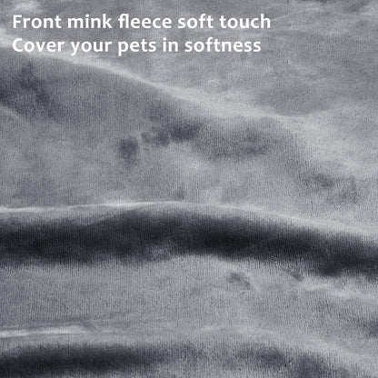 Dog Blankets for Large Dogs, Super Soft Warm Sherpa Fleece Plush Doggie Blankets and Throws for Small Medium Puppy Doggy Pet Cats，50x60 inches