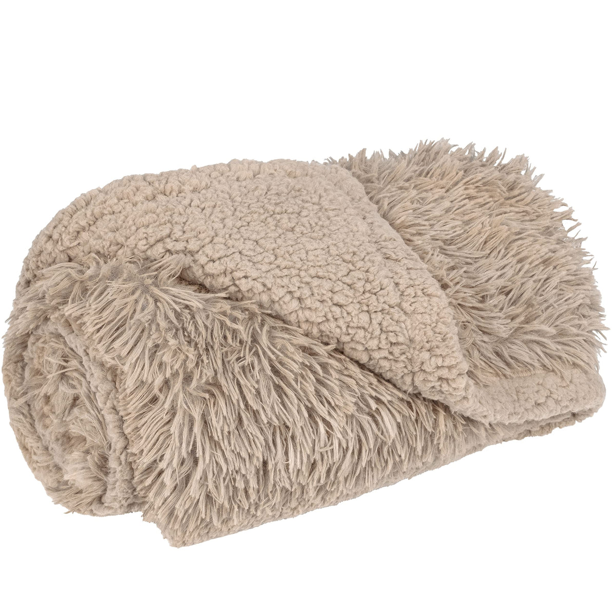PetAmi Waterproof Dog Blanket for Couch Protector Pet Throw, 40x60 Taupe