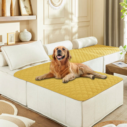 gogobunny Waterproof Pet Blanket for Bed, Washable Couch Cover for Dog Cat