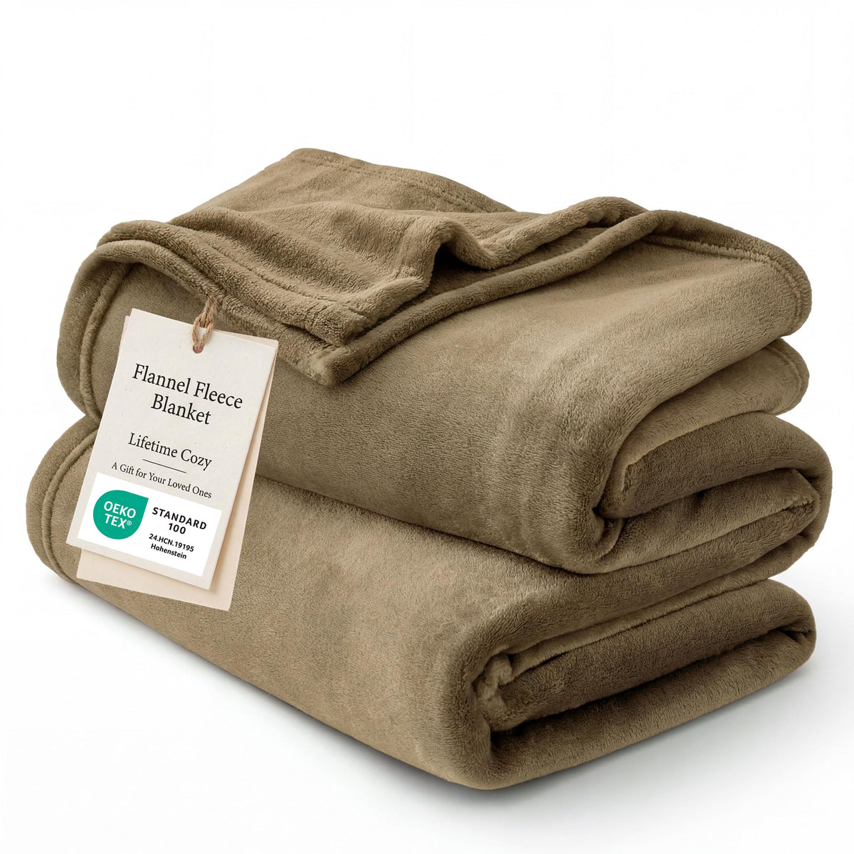Bedsure GentleSoft Fleece Blanket Twin Size Grey - 300GSM Lightweight Plush Fuzzy Cozy Soft Warm Blanket for Bed, Sofa, Couch, Travel, Camping, 60x80 inches