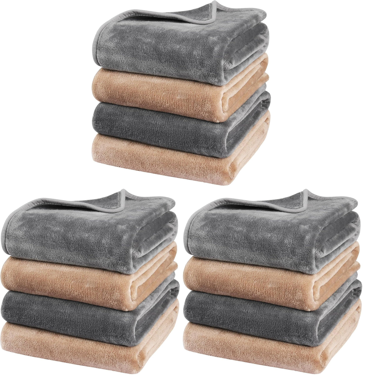 Onarway Dog Blanket Washable for Puppy: 4 Packs Dog Blankets 28”x20”