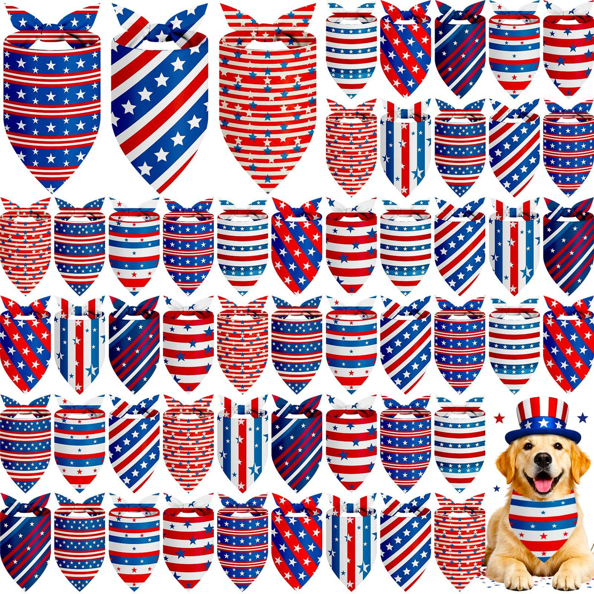 Weewooday 50 Pcs Fall Dog Bandanas Bulk for Autumn Pet Soft Bibs Adjustable Squirrel Fox Hedgehog Kerchief Bandana for Small Medium Large Grooming Accessories (Fall Animals, 25.6 x 17.7 x 17.7 Inch)