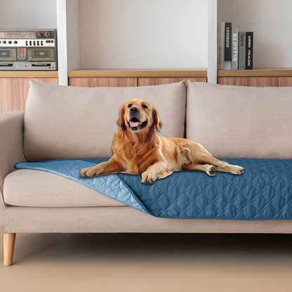 gogobunny Waterproof Pet Blanket for Bed, Washable Couch Cover for Dog Cat