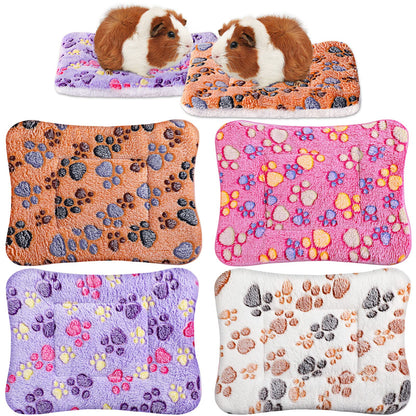 Tuanse 4 Pack Soft Pet Bed Mat Small Dog Crate Fleece