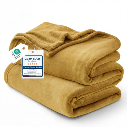 Bedsure GentleSoft Fleece Blanket Twin Size Grey - 300GSM Lightweight Plush Fuzzy Cozy Soft Warm Blanket for Bed, Sofa, Couch, Travel, Camping, 60x80 inches