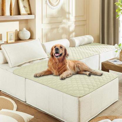 gogobunny Waterproof Pet Blanket for Bed, Washable Couch Cover for Dog Cat