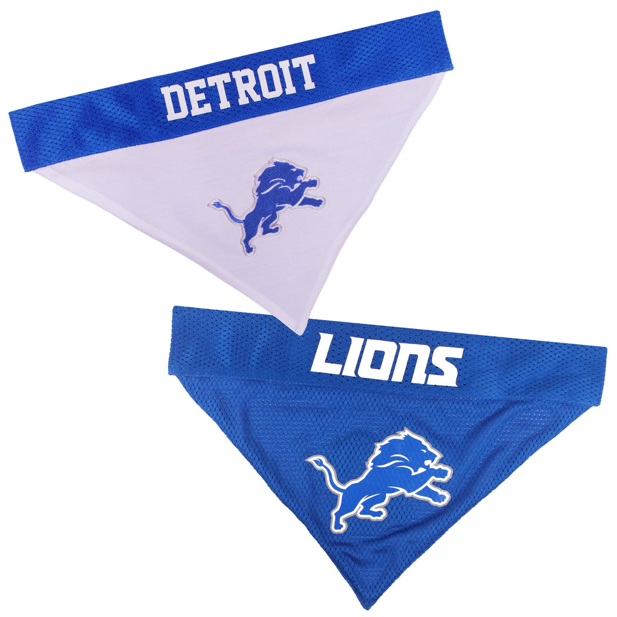 Pets First NFL DOG BANDANA - PHILADELPHIA EAGLES REVERSIBLE PET BANDANA. 2 Sided Sports Bandana with a PREMIUM Embroidery TEAM LOGO, Small/Medium. - 2 Sizes & 32 NFL Teams available, PHL-3217-S-M