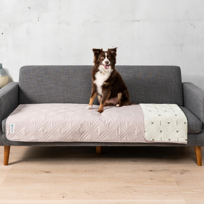 PetAmi Waterproof Couch Cover for Dog Non-Slip Bed Sofa Blanket, 52x82 Gray