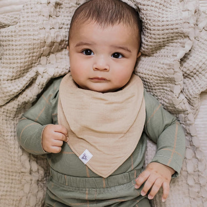 Burt's Bees Baby Bandana Bib Set with Snap Closure