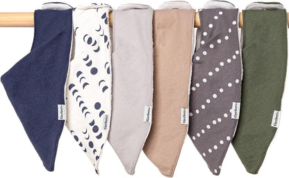 Gerber Baby Boys & Girls Bandana Bibs