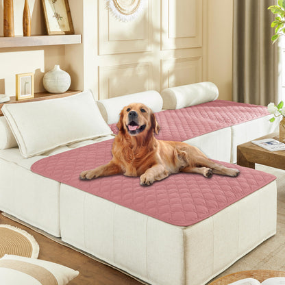 gogobunny Waterproof Pet Blanket for Bed, Washable Couch Cover for Dog Cat