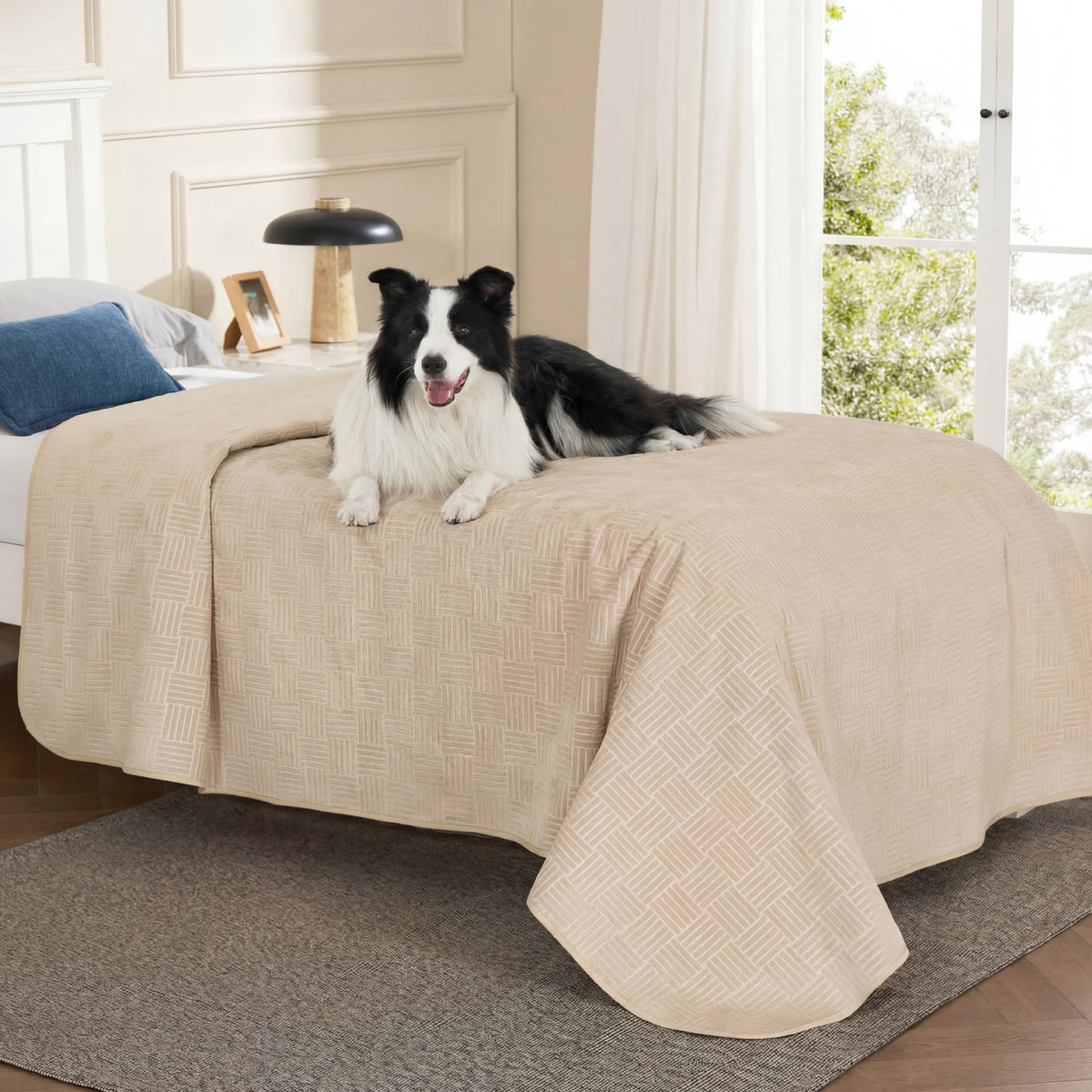 Bedsure Waterproof Couch Cover for Sofa and Dogs Quick Drying, 52x82IN