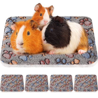 Tuanse 4 Pack Soft Pet Bed Mat Small Dog Crate Fleece