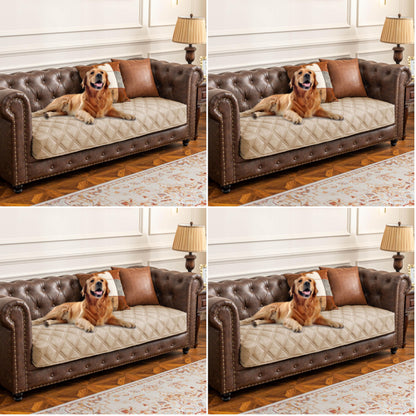 Ameritex Waterproof Dog Bed Cover Pet Blanket with Anti-Slip Back