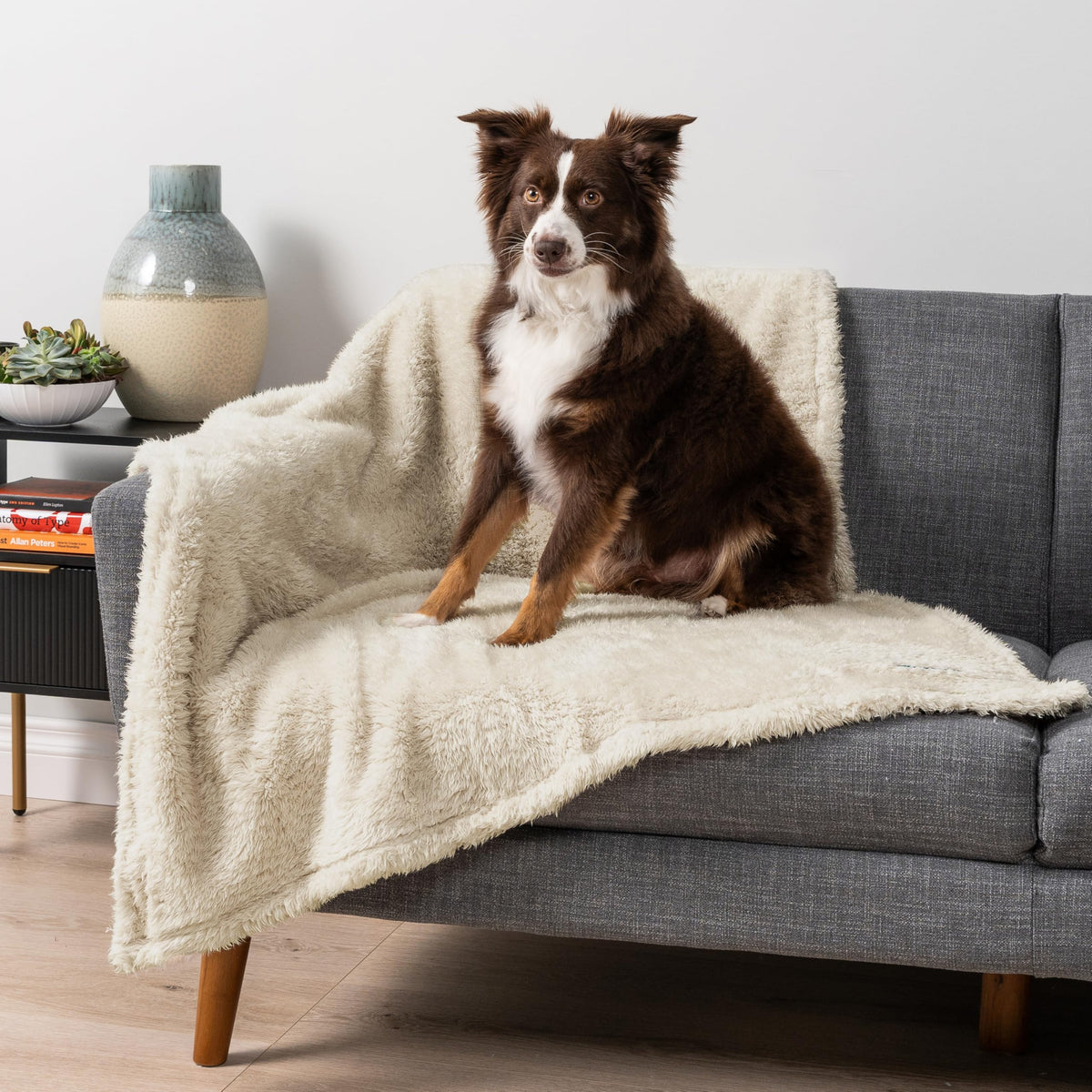 PetAmi Fluffy Sherpa Waterproof Dog Blanket for Small Pet Cat, 24x32 Pink
