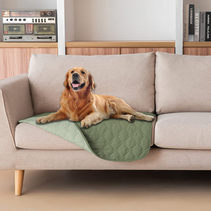 gogobunny Waterproof Pet Blanket for Bed, Washable Couch Cover for Dog Cat
