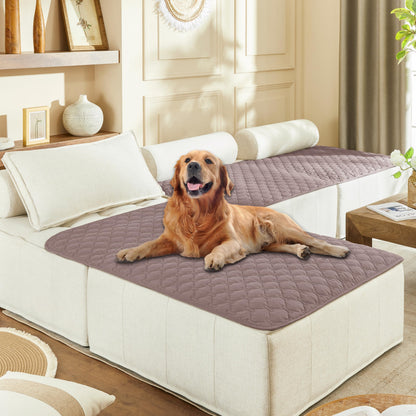 gogobunny Waterproof Pet Blanket for Bed, Washable Couch Cover for Dog Cat