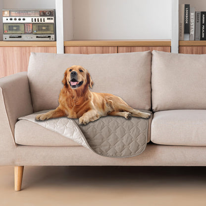 gogobunny Waterproof Pet Blanket for Bed, Washable Couch Cover for Dog Cat